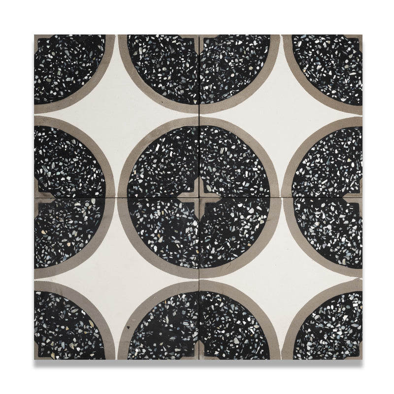 Centro Mother of Pearl Terrazzo Cement Tile