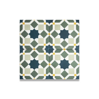 Marok Cement Tile: 6” x 6”