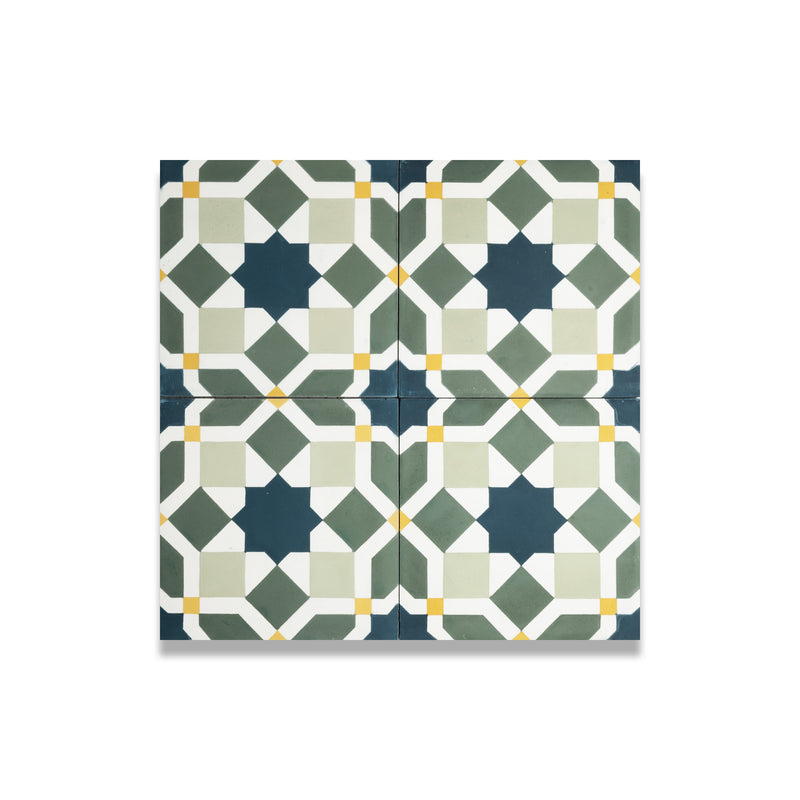 Marok Cement Tile: 6” x 6”