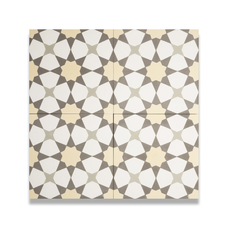 Spark Cement Tile: 6” x 6”