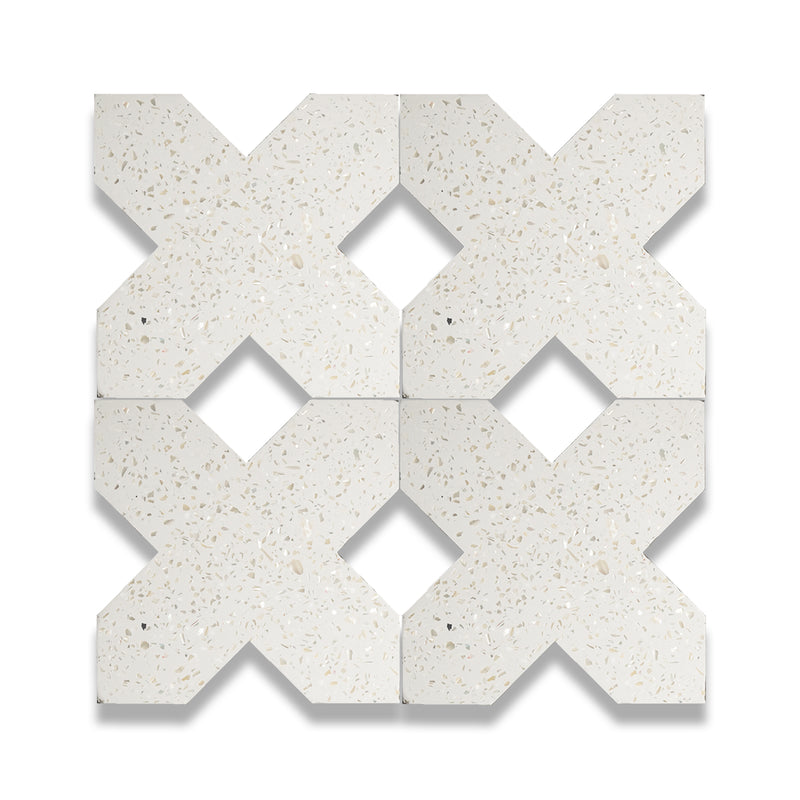 X Cement Tile: 6” x 6”