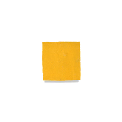 Turmeric Zellige Tile - 4x4 Square