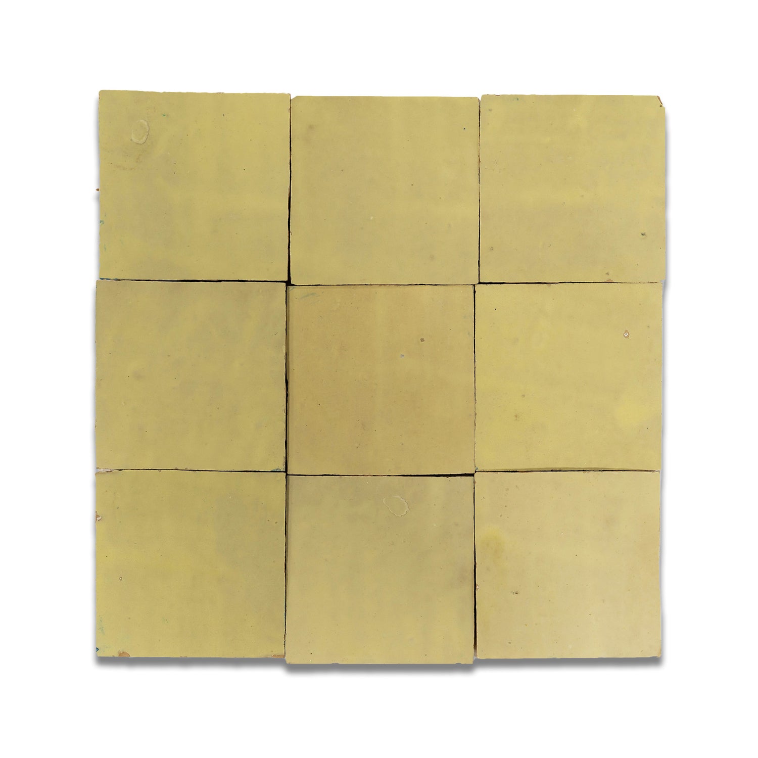 Chamomile Zellige Tile - 4x4 Square