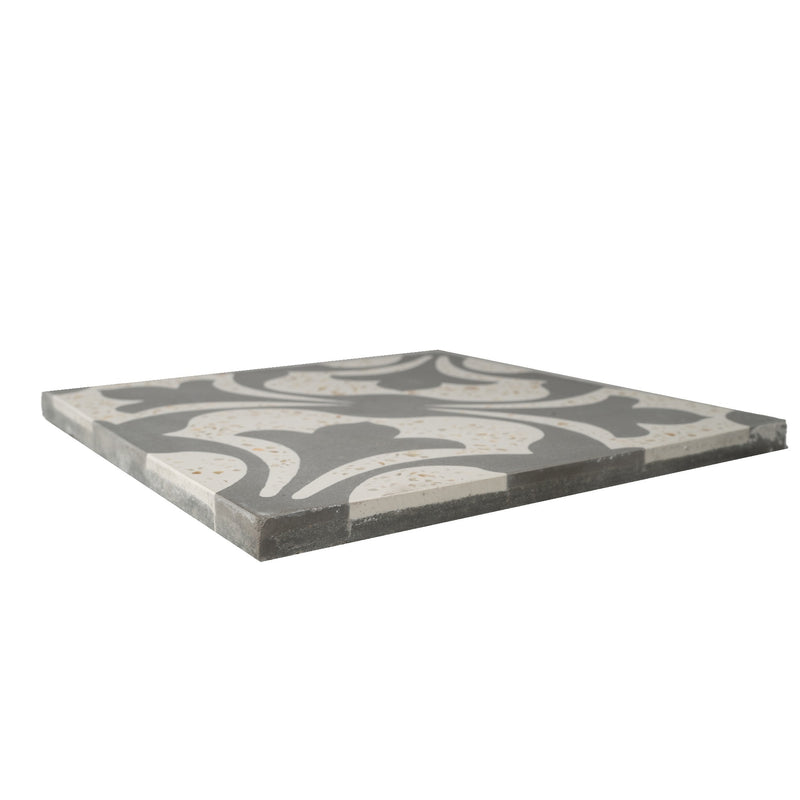 Abigale 50 Mother of Pearl Terrazzo Cement Tile