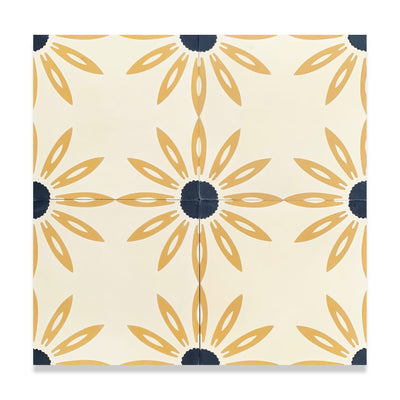 Daisy Cement Tile x Hollis Callas