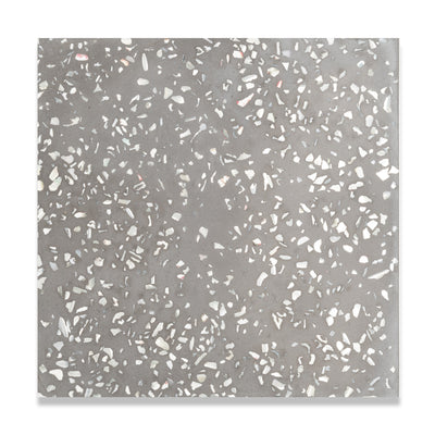 Mother of Pearl Terrazzo Tile: 8” x 8” LiLI tile