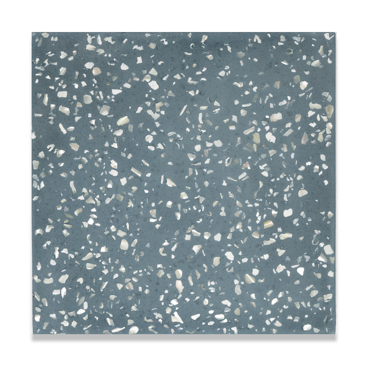 Mother of Pearl Terrazzo Tile: 8” x 8” LiLI tile 