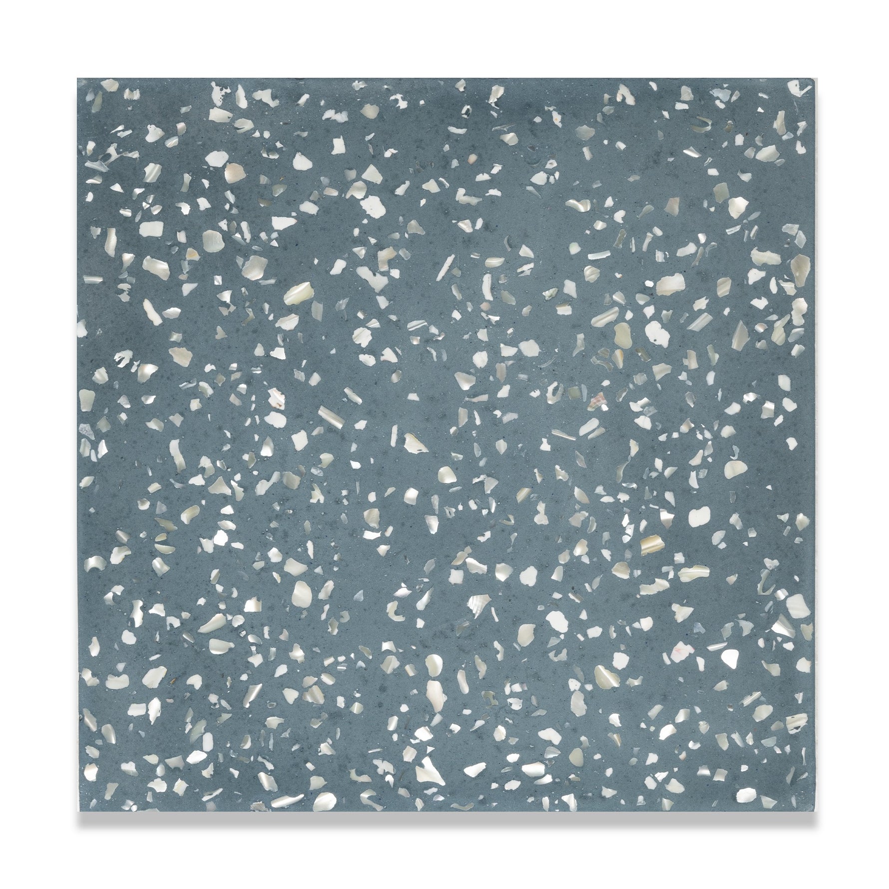 Mother of Pearl Terrazzo Tile: 8” x 8” LiLI tile 