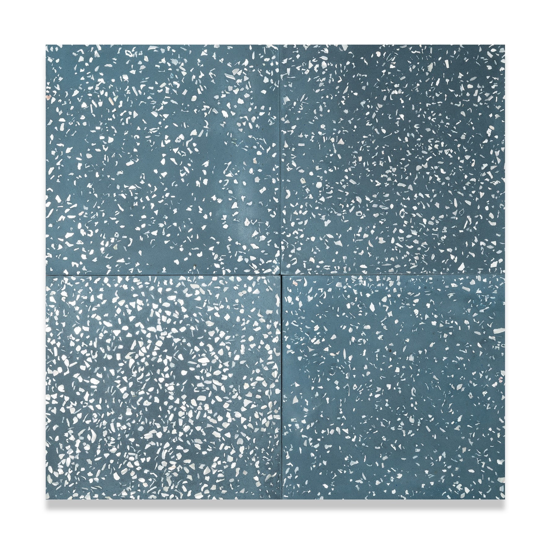 Mother of Pearl Terrazzo Tile: 8” x 8” LiLI tile 