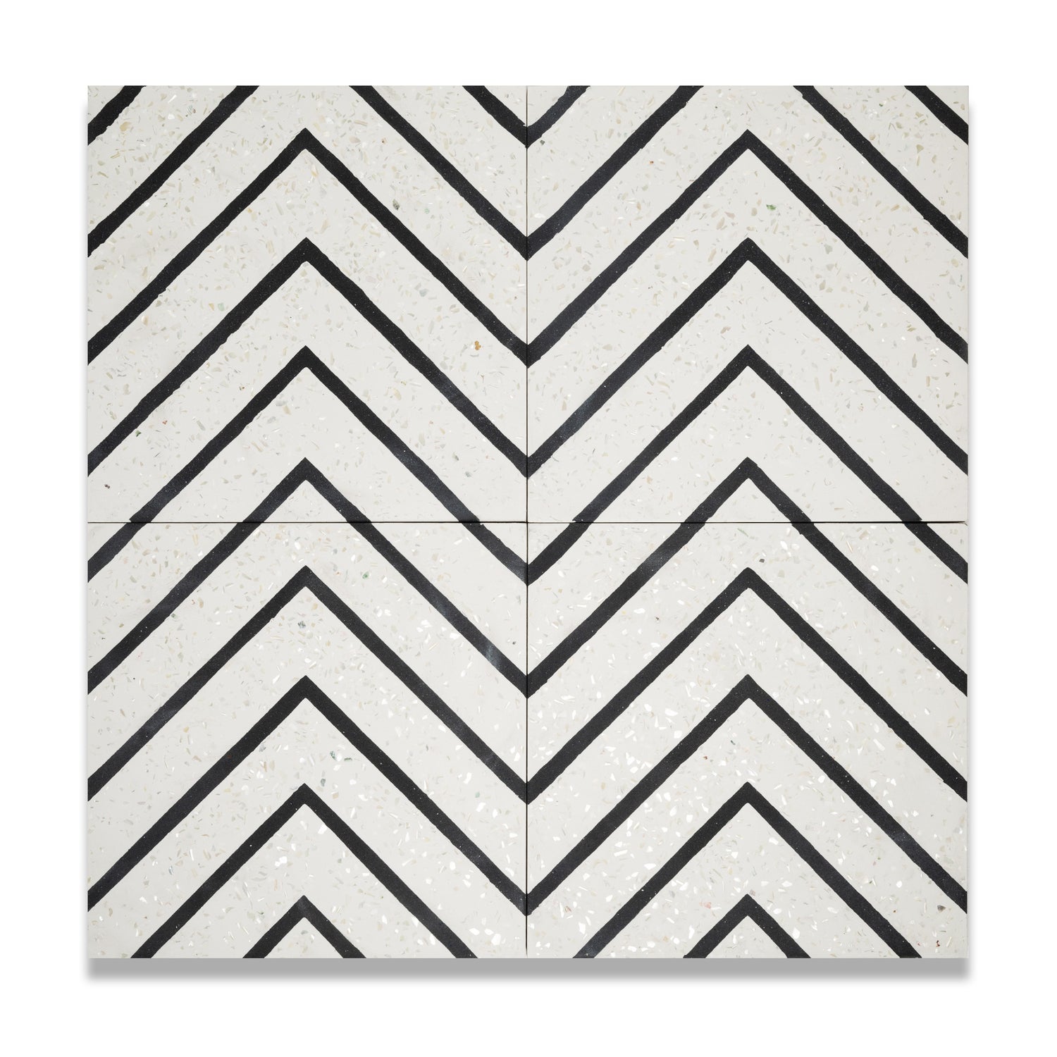 Mia Mother of Pearl Terrazzo 8"x8" Floor & Wall Tile