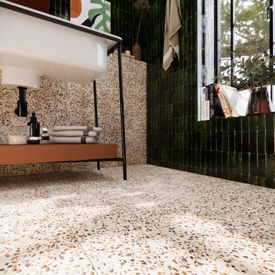 Sandstorm Terrazzo Cement Tile