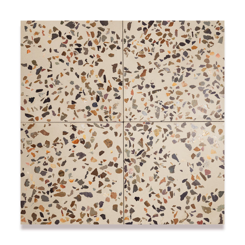 Sandstorm Terrazzo Cement Tile