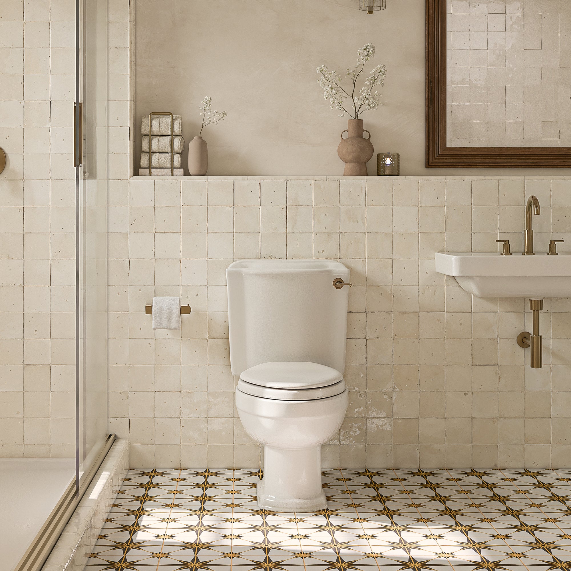Sky 8x8 Tile: Adding a Touch of Elegance to Your Space – LiLi Tile