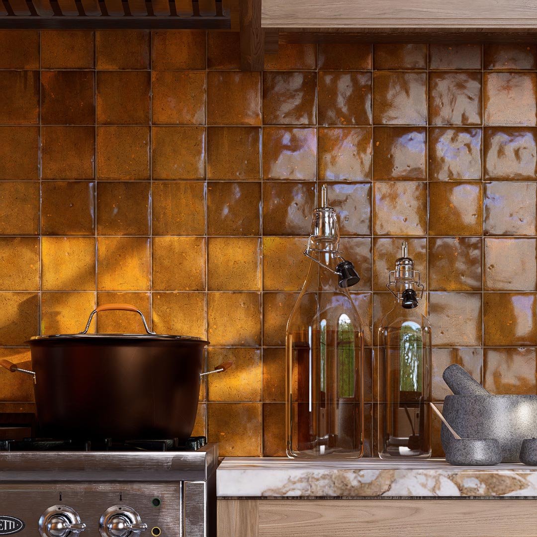Moroccan Charm: Kasbah Camel Zellige Tile 4x4 Square – LiLi Tile