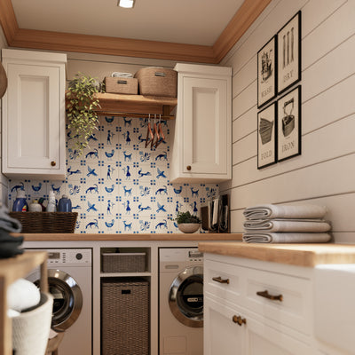 Pardal x Adam Trest 6"x6" Floor & Wall Tile
