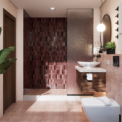 Royal Plum Zellige Tile - 2x6 Bejmat