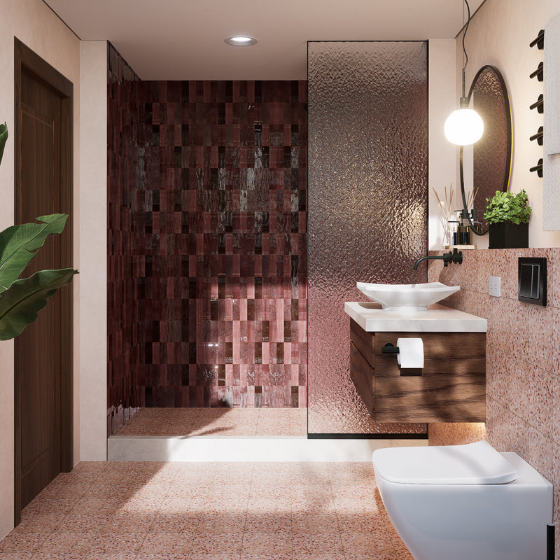 Royal Plum Zellige Tile - 2x6 Bejmat
