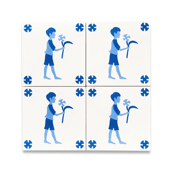 Garoto x Adam Trest 6"x6" Floor & Wall Tile