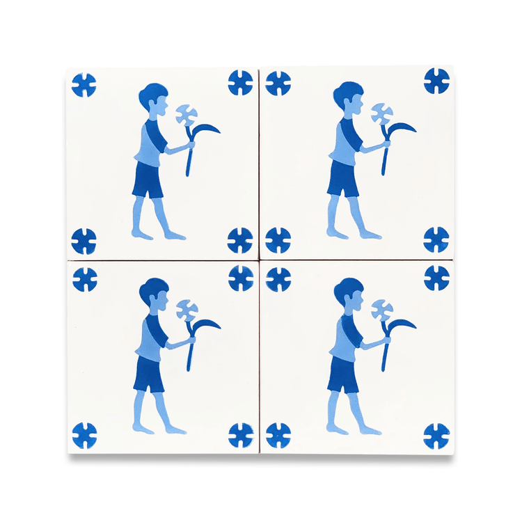 Garoto x Adam Trest 6"x6" Floor & Wall Tile