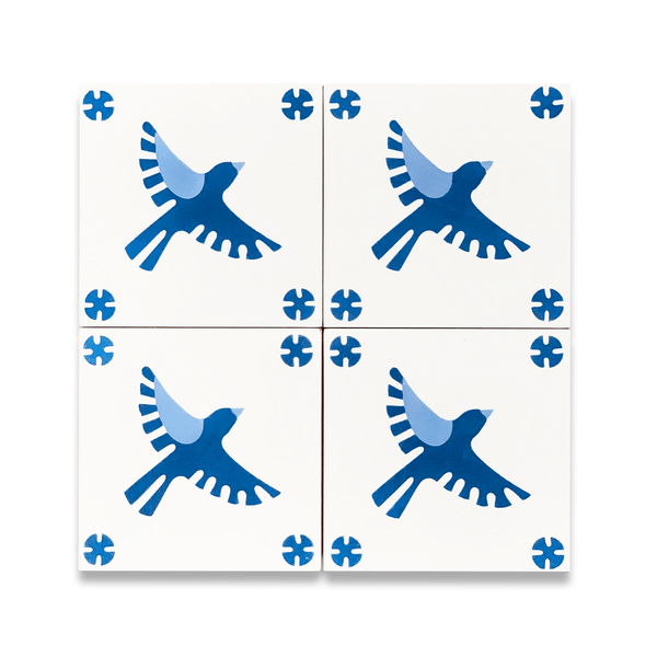 Pardal x Adam Trest 6"x6" Floor & Wall Tile