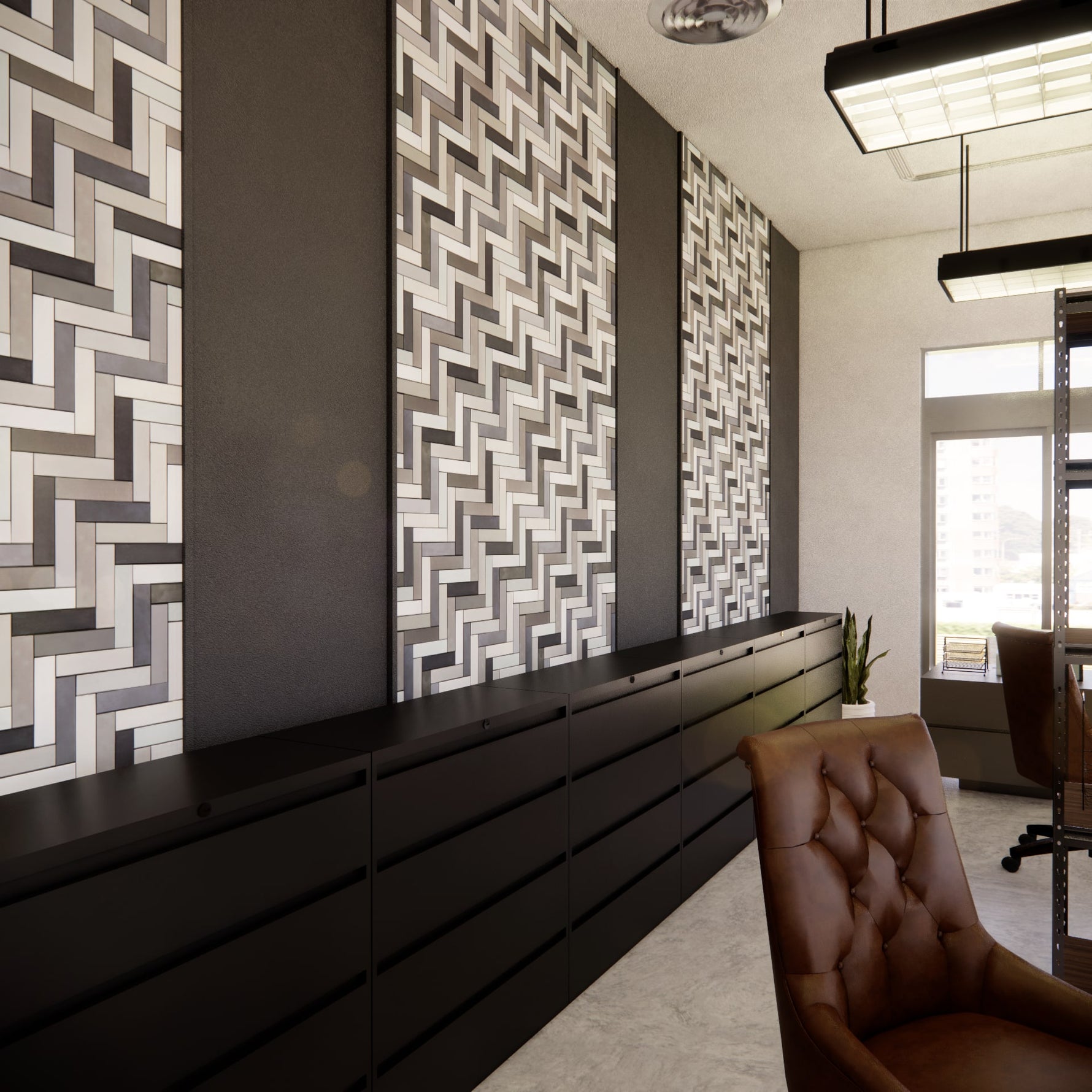 Baguette Cement Tile - LiLi Tile (BAGUETTE-4) (34) 