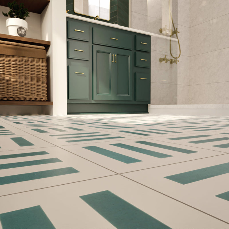 Bars 8"x8" Floor & Wall Tile