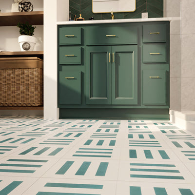 Bars 8"x8" Floor & Wall Tile