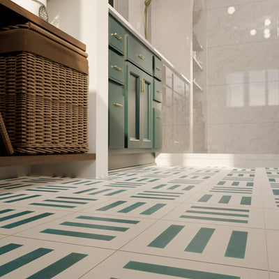 Bars 8"x8" Floor & Wall Tile