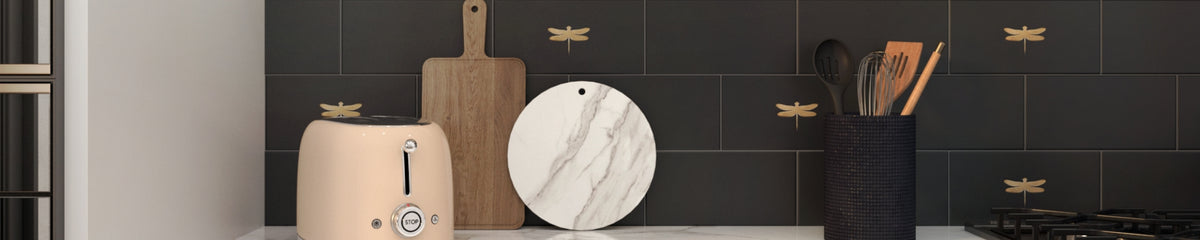 Brass Inlay Tiles