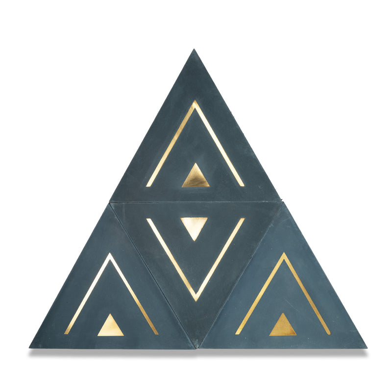 Cairo Triangle Tile: 7" x 7" x 7"