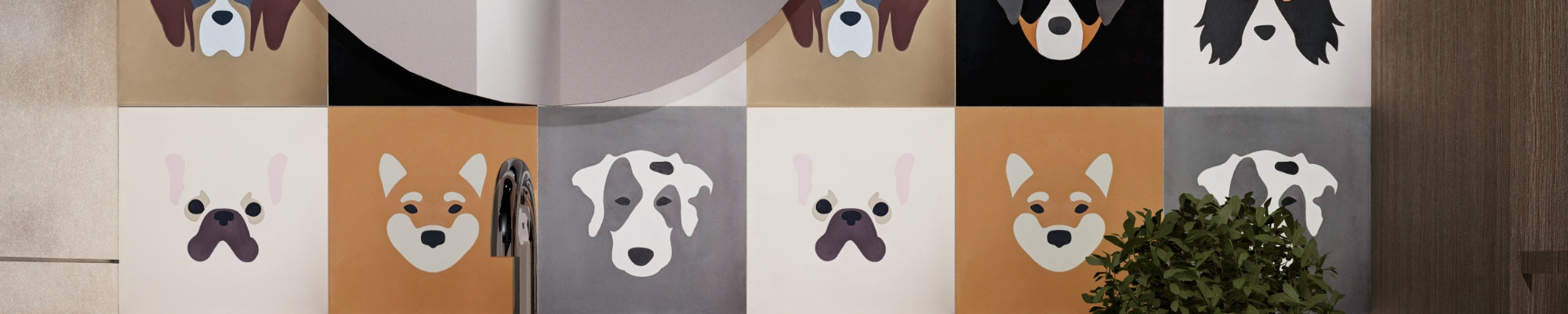 Canine Cement Tiles