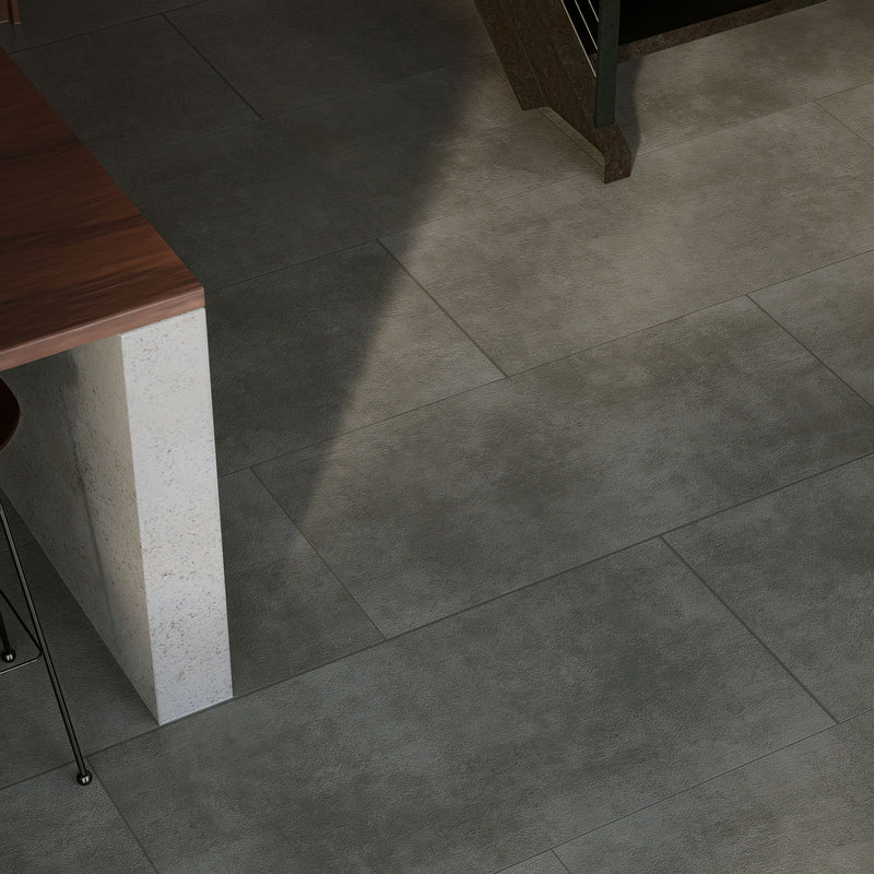 Carvaggio Gray 24"x48" Porcelain Tile 3/8"