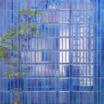 Foggy Blue | 2” x 8" Glaze Tile