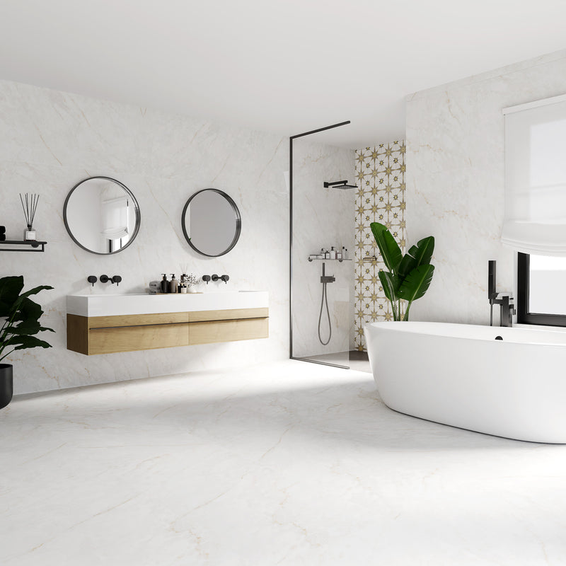 Marble Di Medici 24"x48" Porcelain Tile 3/8"