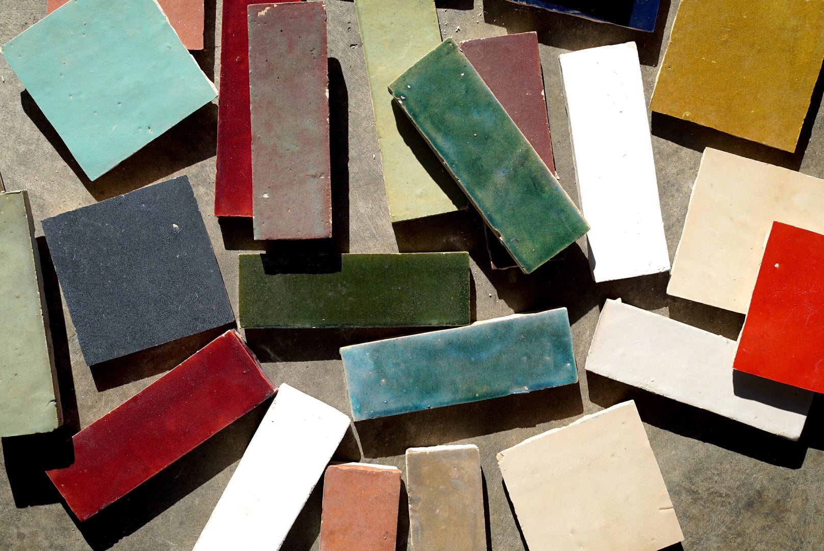 Handcrafted Moroccan Clay Tiles