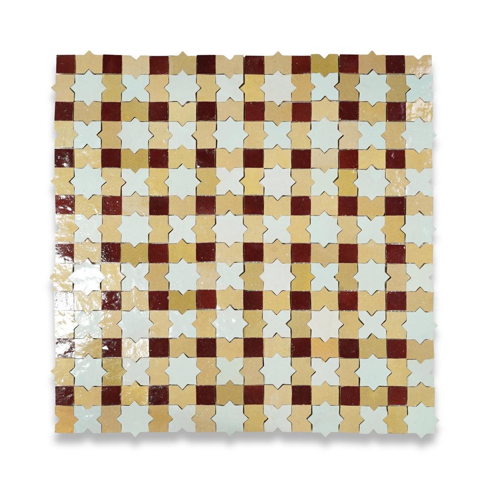 LiLi Pattern No.25 custom Zellige mosaic