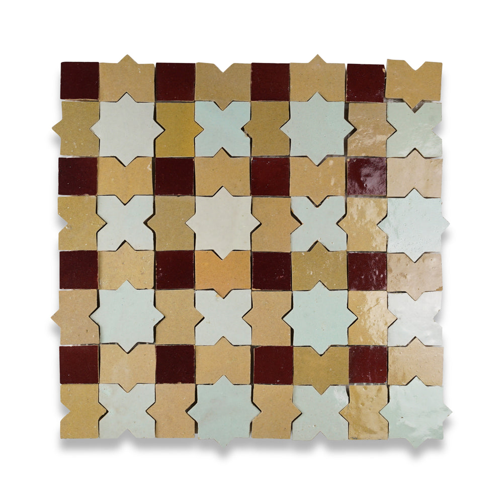 LiLi Pattern No.25 custom Zellige mosaic