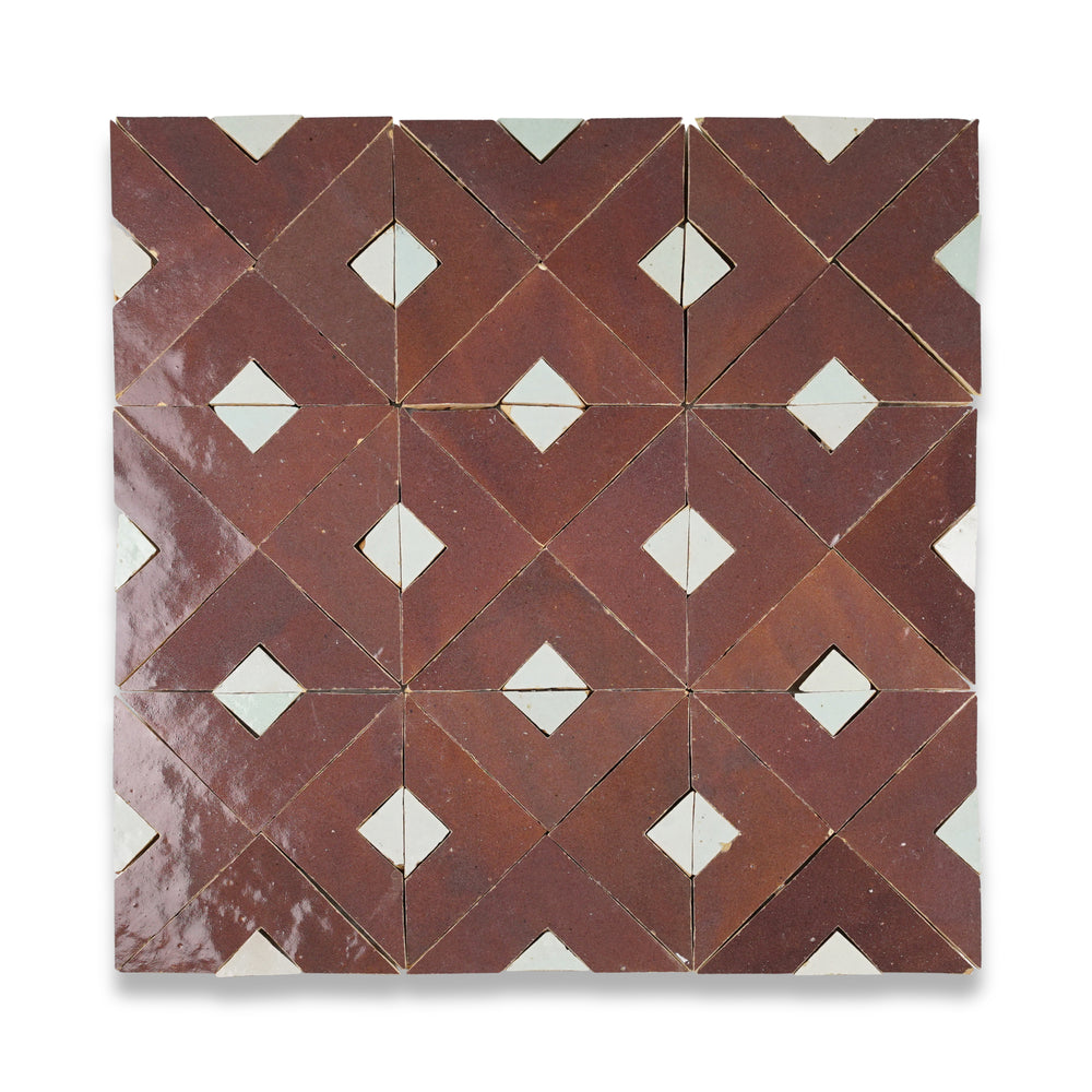 LiLi Pattern No.11 custom Zellige mosaic