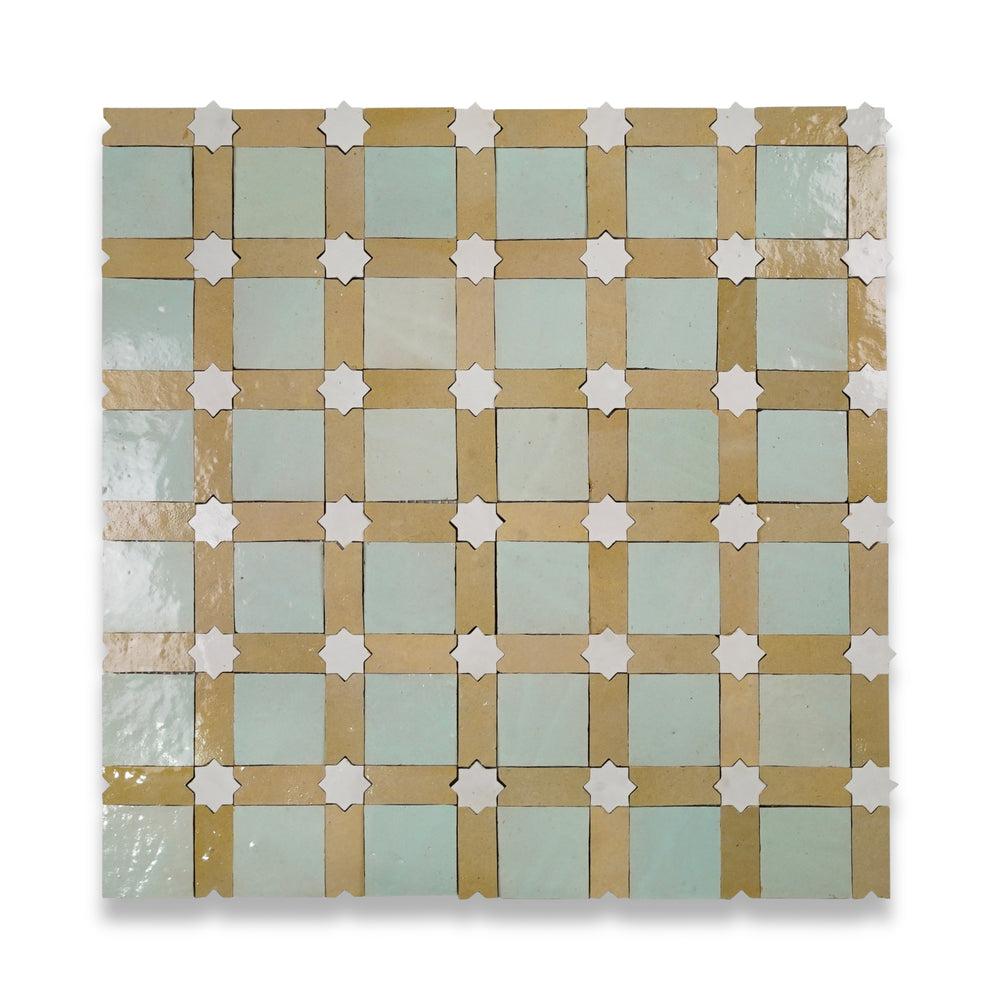LiLi Pattern No.4 custom Zellige mosaic