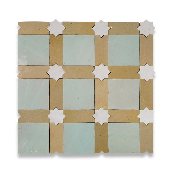 Zellige Custom Mosaic Pattern 4
