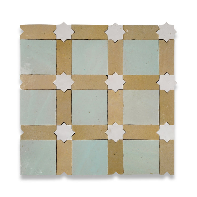 Zellige Custom Mosaic Pattern 4