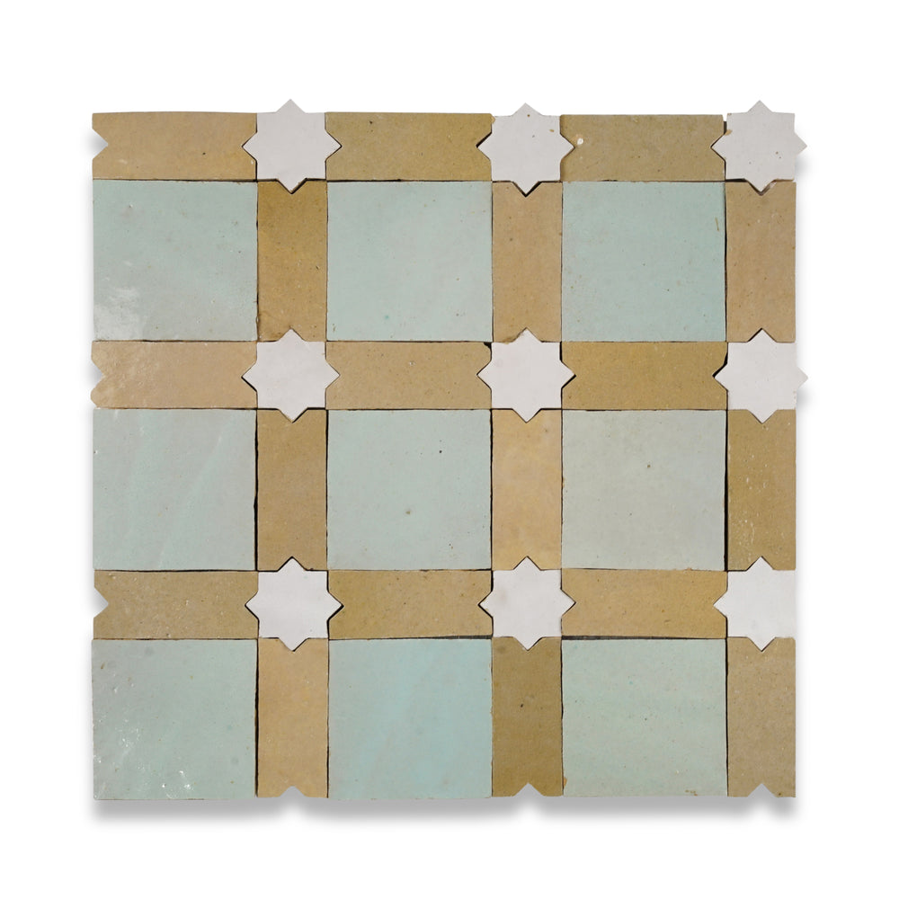 LiLi Pattern No.4 custom Zellige mosaic