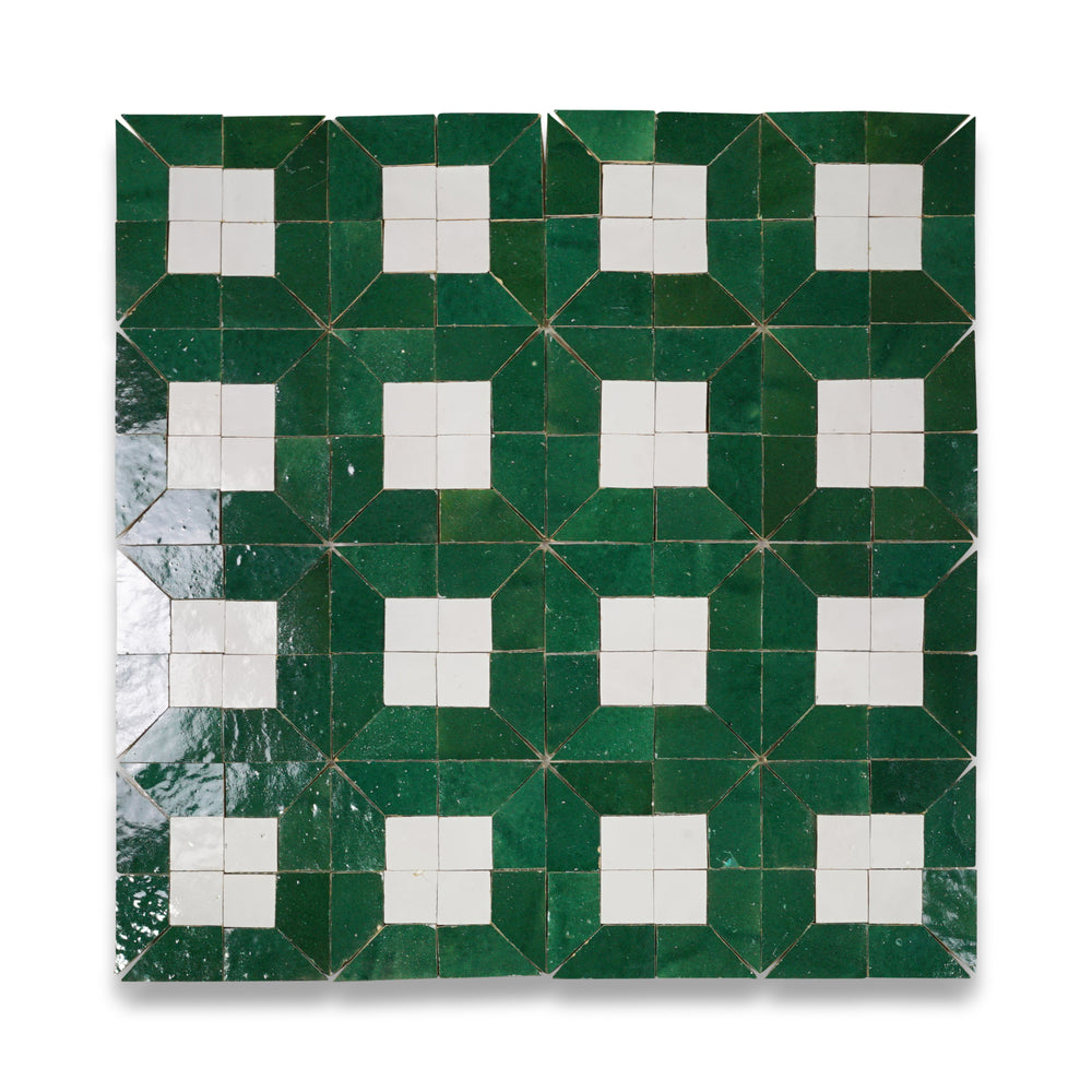 LiLi Pattern No.21 custom Zellige mosaic