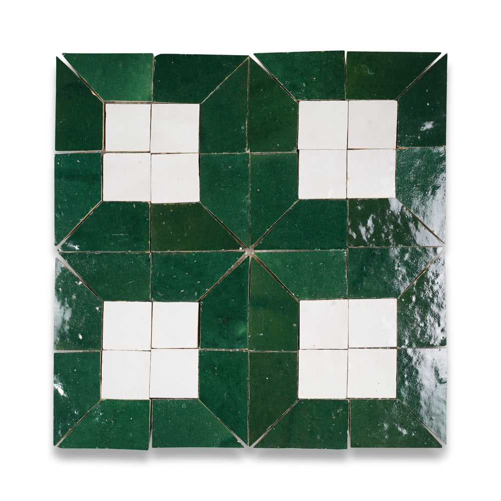 LiLi Pattern No.21 custom Zellige mosaic