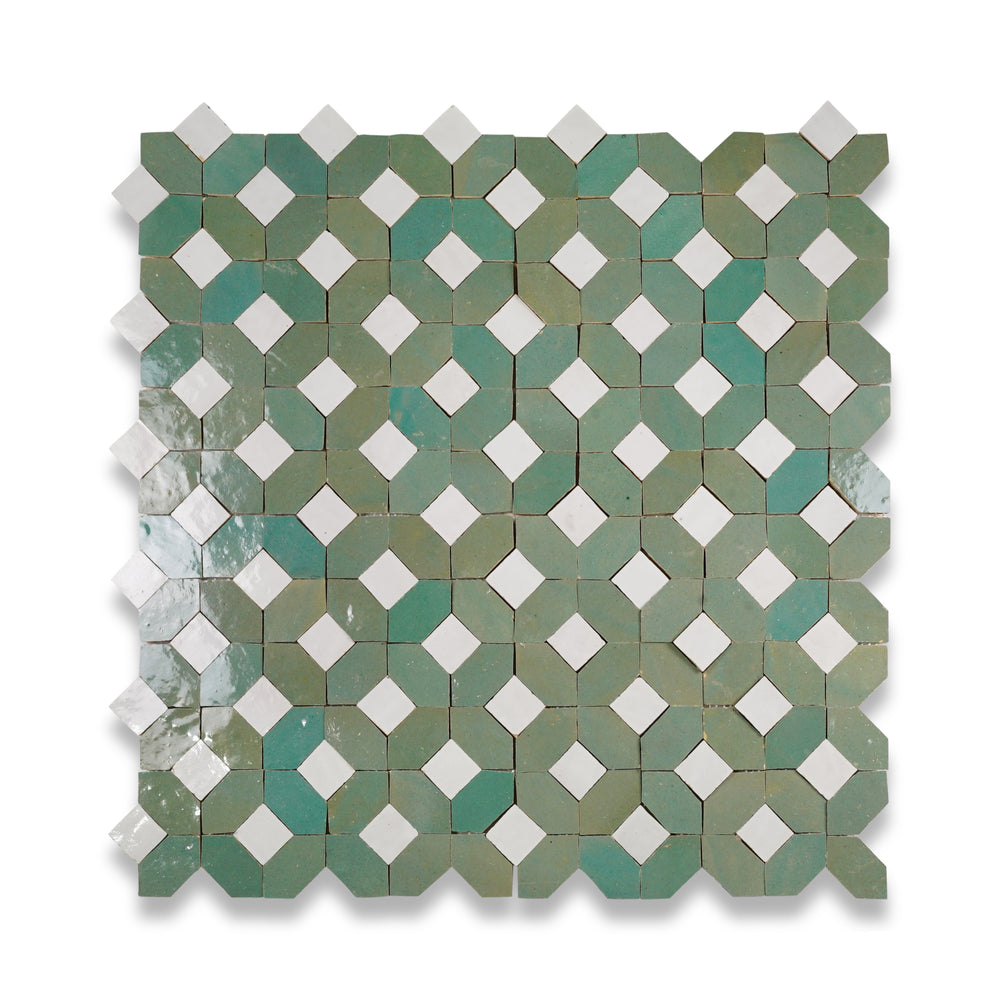 LiLi Pattern No.10 custom Zellige mosaic
