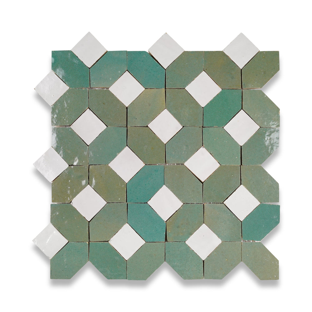 LiLi Pattern No.10 custom Zellige mosaic