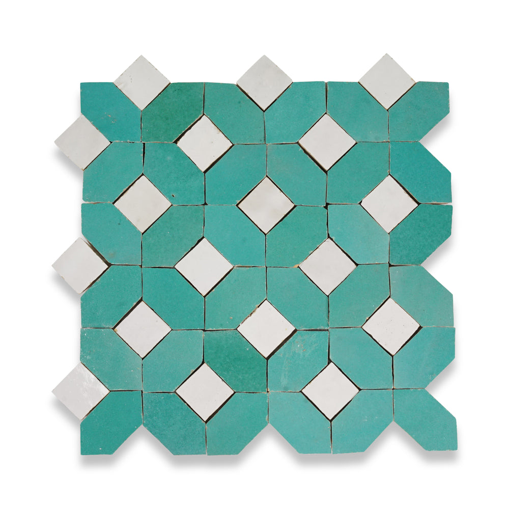 LiLi Pattern No.10 custom Zellige mosaic