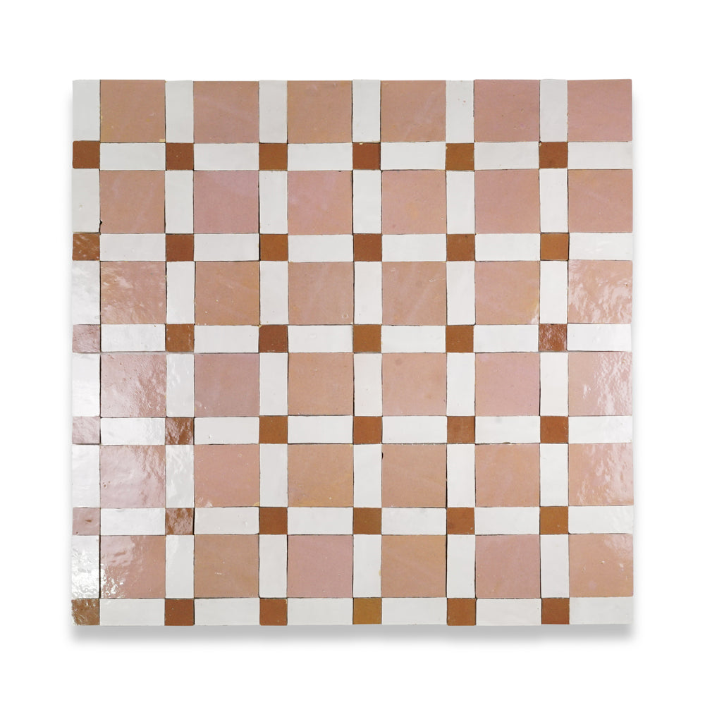 LiLi Pattern No.9 custom Zellige mosaic