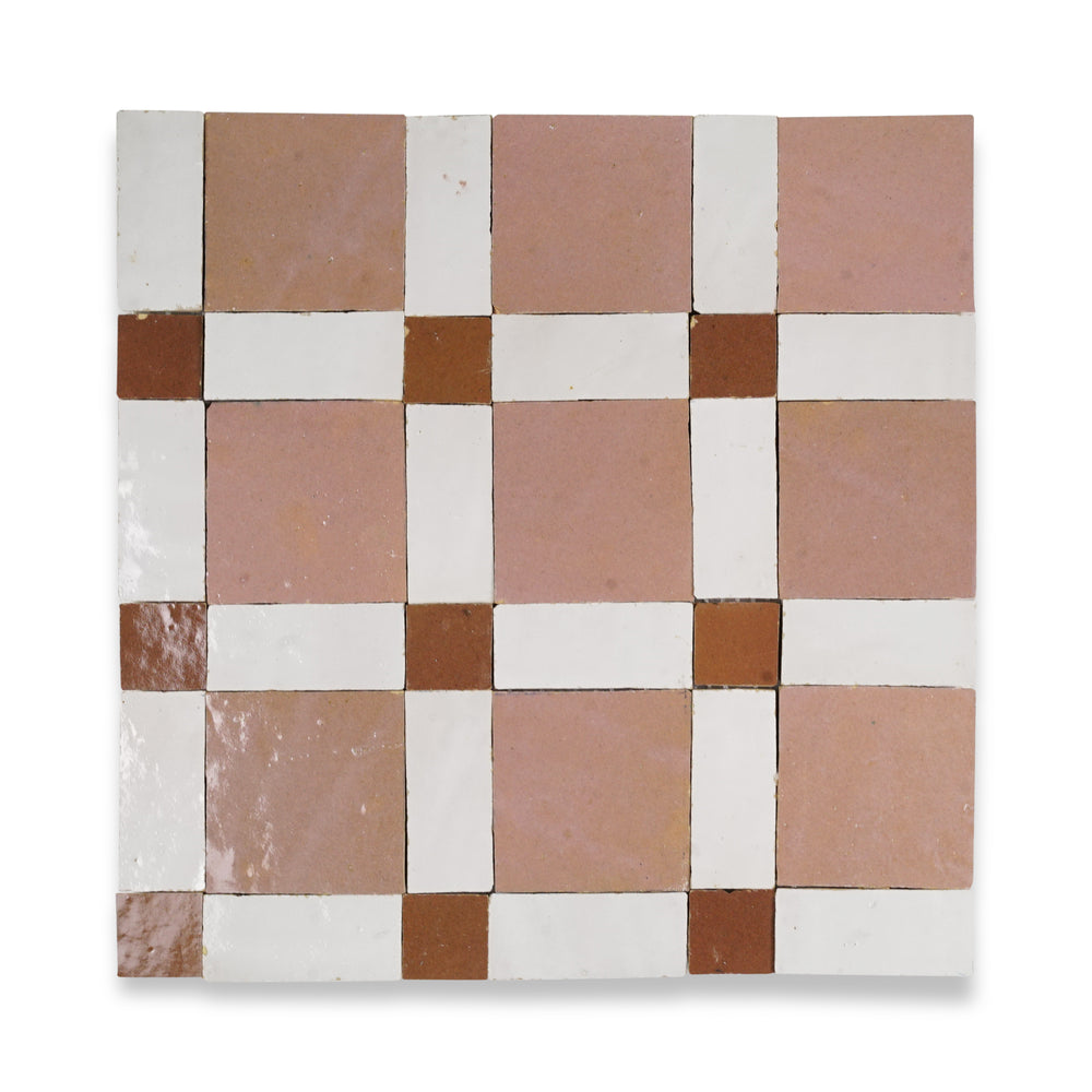 LiLi Pattern No.9 custom Zellige mosaic