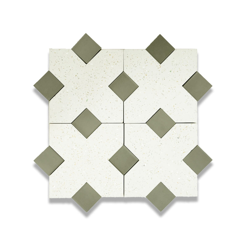 Diamond Cement Tile 2x2